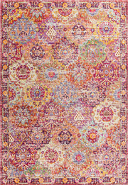 Flori Bohemian Medallion Area Rug