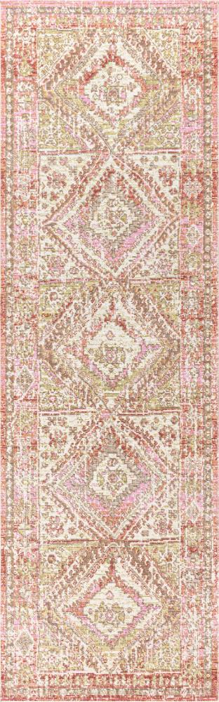 Darija Ornate Geometric Medallion Area Rug