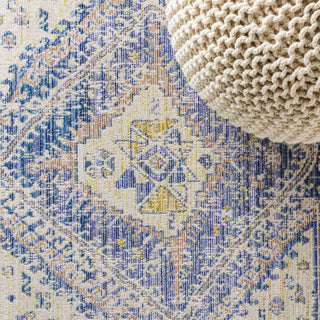 Darija Ornate Geometric Medallion Area Rug