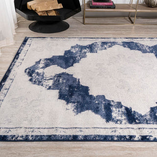 Alhambra Ornate Medallion Modern Area Rug