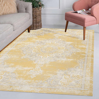 Alhambra Ornate Medallion Modern Area Rug