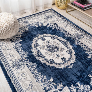 Rosalia Cottage Medallion Area Rug