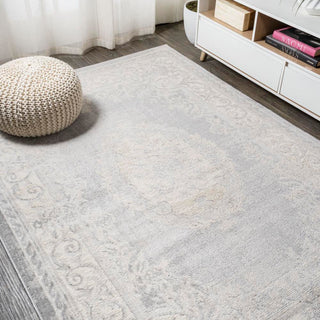 Rosalia Cottage Medallion Area Rug - JONATHAN Y