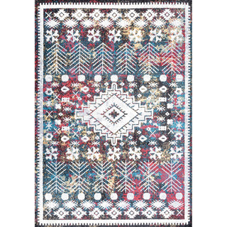 Dhiya Distressed Kilim Area Rug
