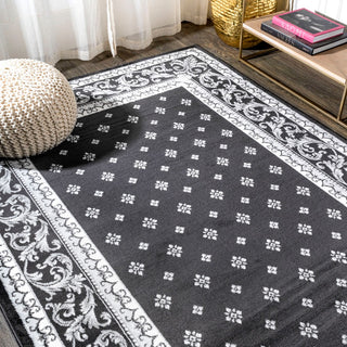 Acanthus French Border Area Rug