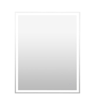Pax Rectangular Frameless Anti-Fog Aluminum Front/Back-lit Tri-color LED Bathroom Vanity Mirror with Smart Touch Control - JONATHAN Y