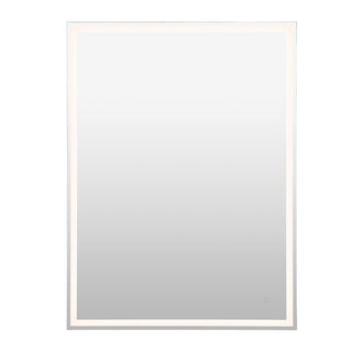 Pax Rectangular Frameless Anti-Fog Aluminum Front/Back-lit Tri-color LED Bathroom Vanity Mirror with Smart Touch Control