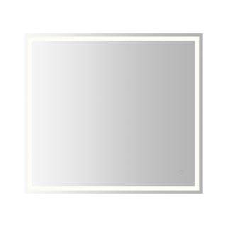 Pax Rectangular Frameless Anti-Fog Aluminum Front/Back-lit Tri-color LED Bathroom Vanity Mirror with Smart Touch Control