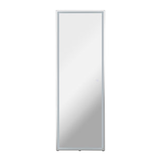 Nora Rectangular Frameless Anti-Fog Aluminum Back-lit Tri-color LED Bathroom Vanity Mirror with Smart Touch Control - JONATHAN Y