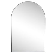 Elodie 24 in. W x 36 in. H Medium Arched Metal Framed Wall Mounted Mirror