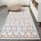 Moroccan Hype Boho Vintage Diamond Area Rug Ivory/Multi