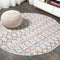 Moroccan Hype Boho Vintage Diamond Area Rug Ivory/Multi