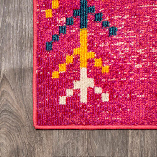 Tribal Love Geometric Area Rug