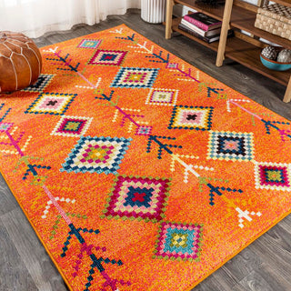 Tribal Love Geometric Area Rug