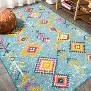 Tribal Love Geometric Area Rug
