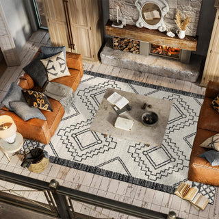Amir Moroccan Beni Souk Area Rug - JONATHAN Y