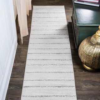 Williamsburg Minimalist Stripe Area Rug - JONATHAN Y