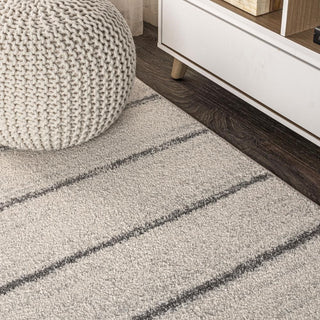 Williamsburg Minimalist Stripe Area Rug - JONATHAN Y