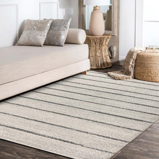 Williamsburg Minimalist Stripe Area Rug - JONATHAN Y