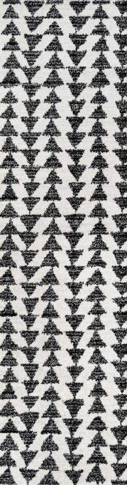 Aisha Moroccan Triangle Geometric  Area Rug - JONATHAN Y