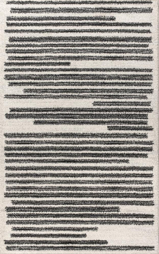 Khalil Modern Berber Stripe Area Rug - JONATHAN Y