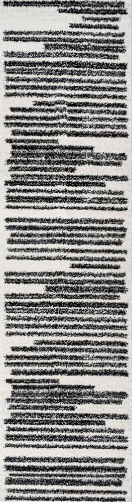 Khalil Modern Berber Stripe Area Rug