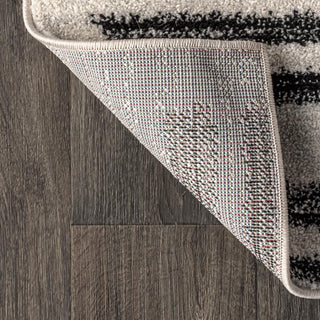 Khalil Modern Berber Stripe Area Rug
