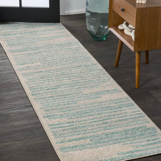 Khalil Modern Berber Stripe Area Rug