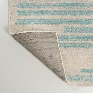 Khalil Modern Berber Stripe Area Rug