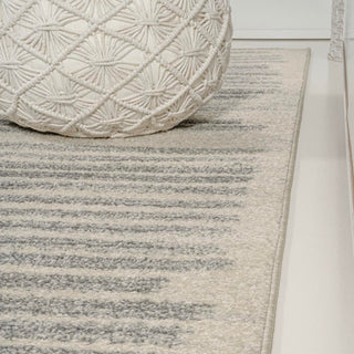 Khalil Modern Berber Stripe Area Rug