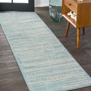 Khalil Modern Berber Stripe Area Rug