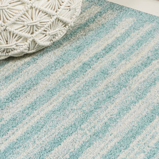 Khalil Modern Berber Stripe Area Rug