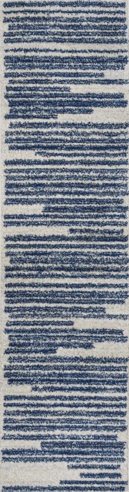 Khalil Modern Berber Stripe Area Rug