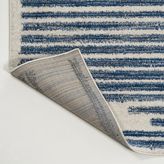 Khalil Modern Berber Stripe Area Rug