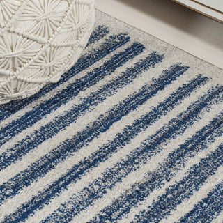 Khalil Modern Berber Stripe Area Rug