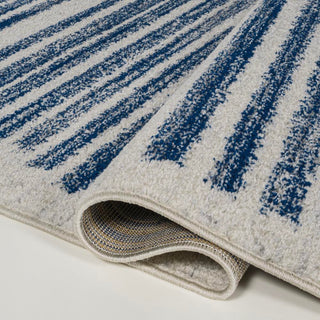 Khalil Modern Berber Stripe Area Rug