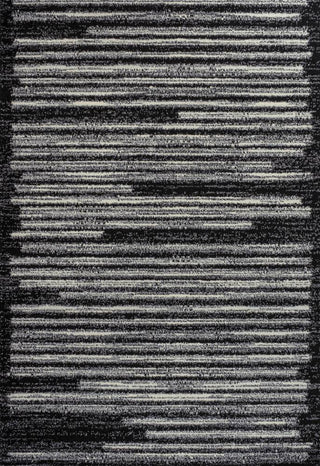 Khalil Modern Berber Stripe Area Rug