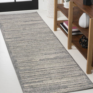 Khalil Modern Berber Stripe Area Rug