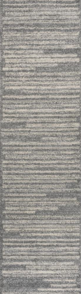 Khalil Modern Berber Stripe Area Rug