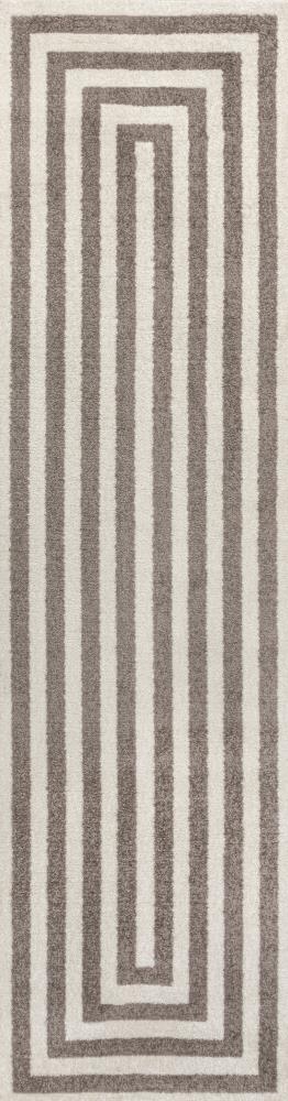 Bandol Modern Classic Mitre Stripe Area Rug - JONATHAN Y