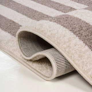 Bandol Modern Classic Mitre Stripe Area Rug - JONATHAN Y