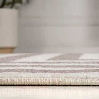 Bandol Modern Classic Mitre Stripe Area Rug - JONATHAN Y