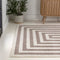 Bandol Modern Classic Mitre Stripe Area Rug