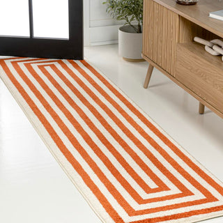 Bandol Modern Classic Mitre Stripe Area Rug - JONATHAN Y