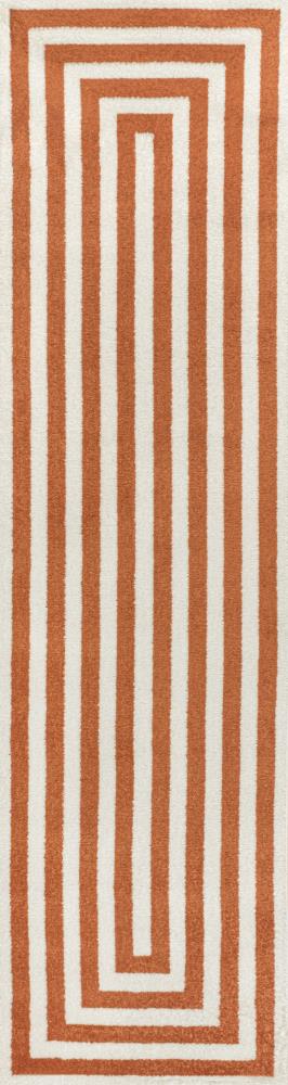 Bandol Modern Classic Mitre Stripe Area Rug - JONATHAN Y