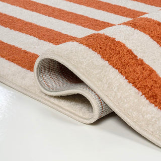 Bandol Modern Classic Mitre Stripe Area Rug - JONATHAN Y