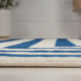 Bandol Modern Classic Mitre Stripe Area Rug