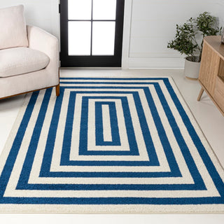 Bandol Modern Classic Mitre Stripe Area Rug