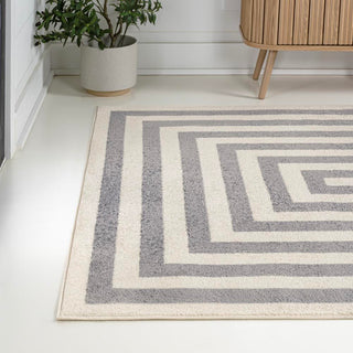 Bandol Modern Classic Mitre Stripe Area Rug