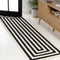 Bandol Modern Classic Mitre Stripe Area Rug